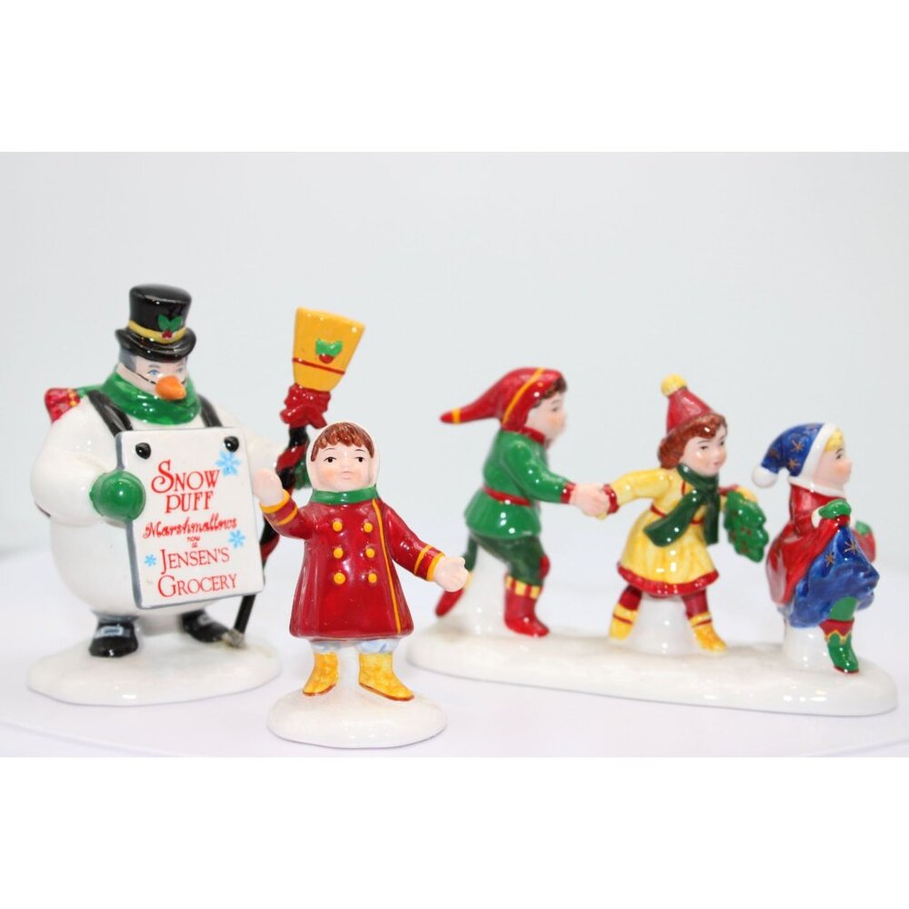Dept 56  Snow Village - He Led Them Down the Streets of Town